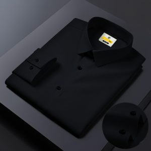 Black micro shirt