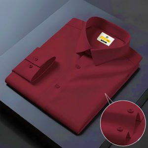 Maroon micro shirt